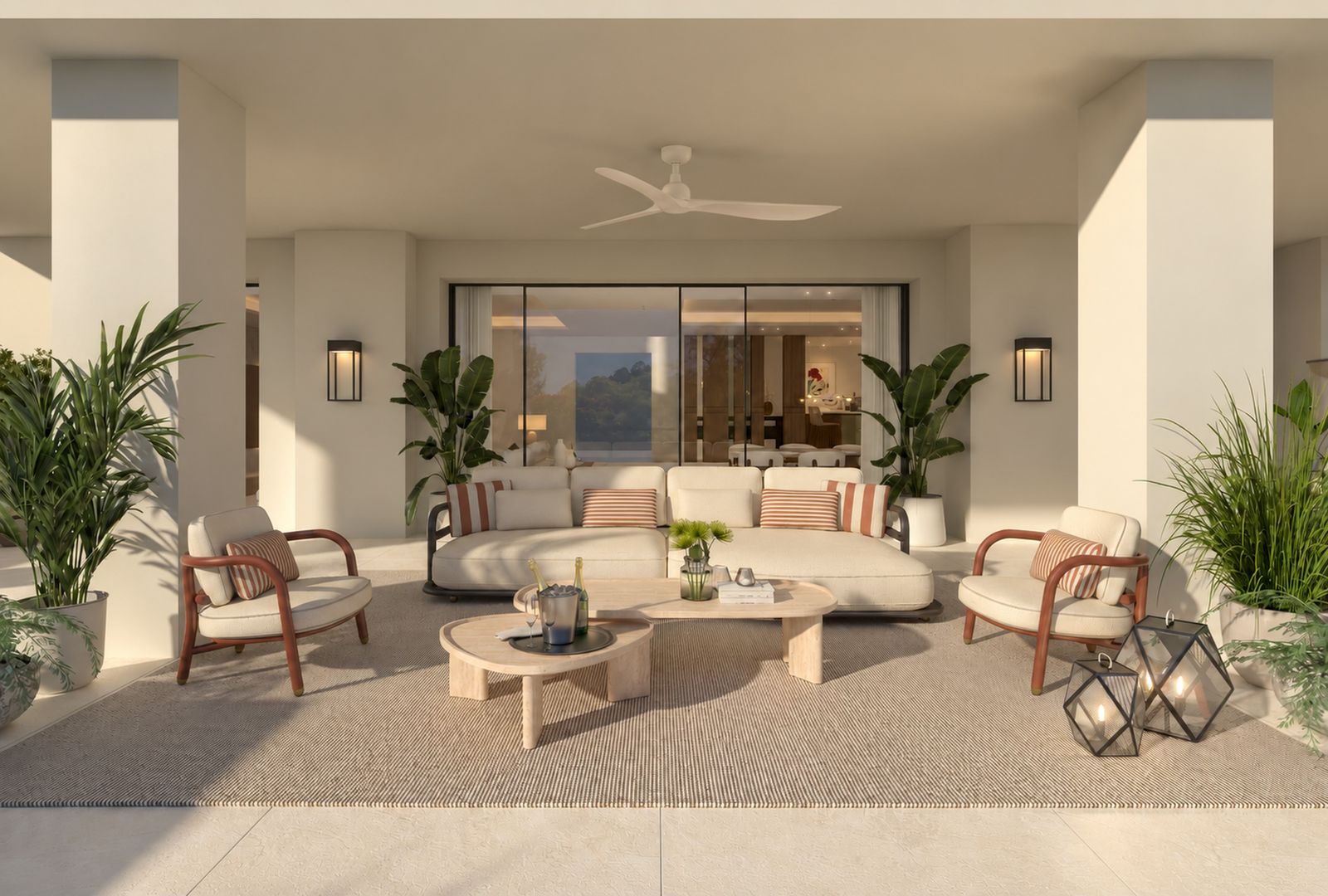 Villa Auriga — covered terrace